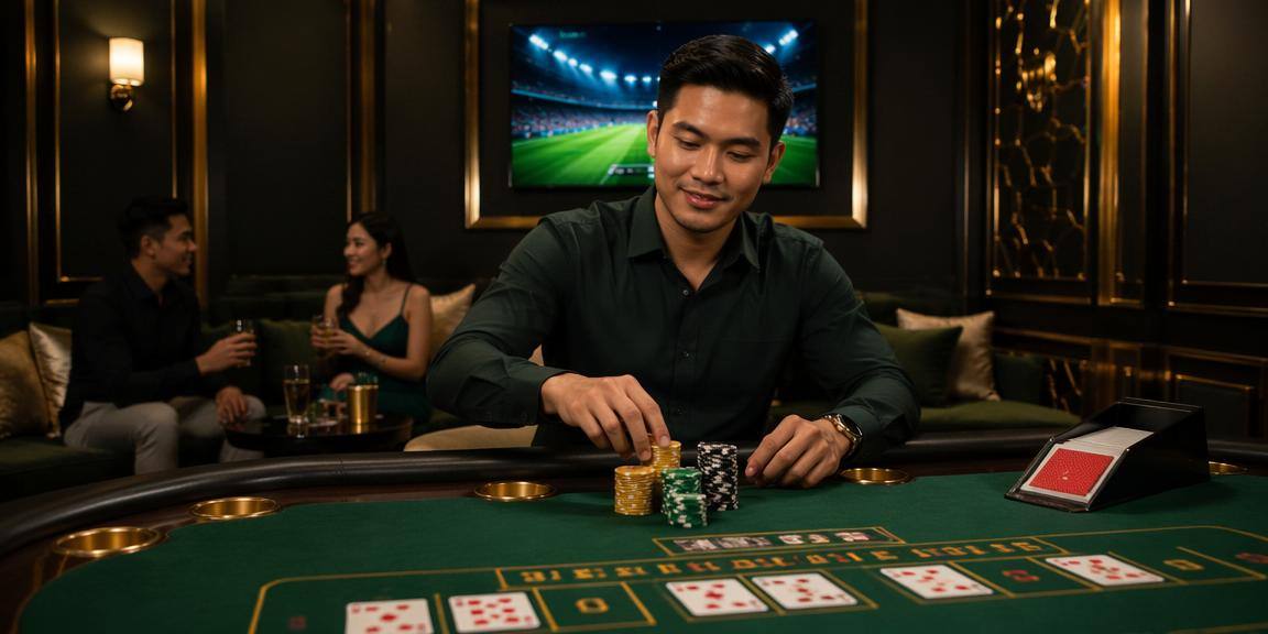 Baccarat Langsung dengan Dealer Sebenar, Streamed ke Akaun Anda
